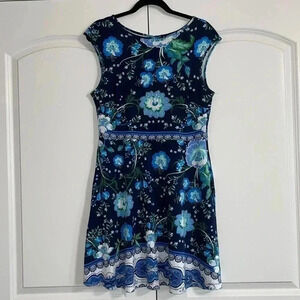 New York & Company Floral Printed Dress